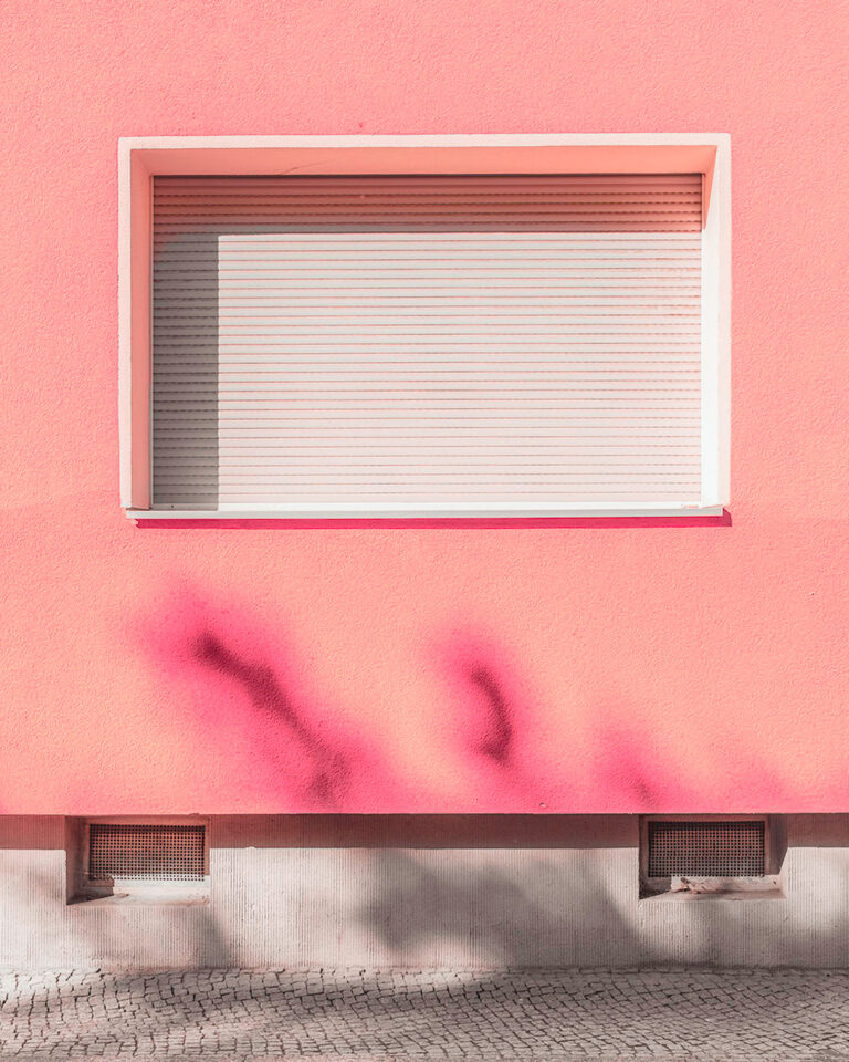 Painted house front in Berlin-Kreuzberg