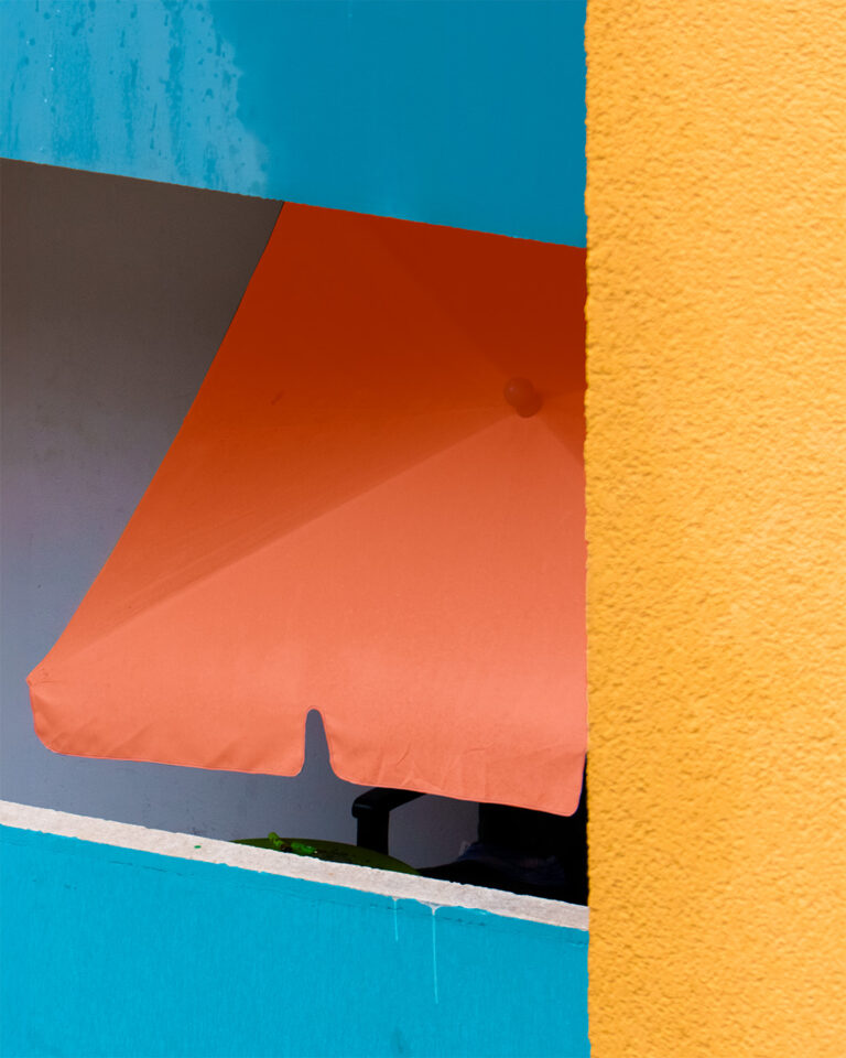 Facade detail in Berlin-Kreuzberg, window and rendered wall
