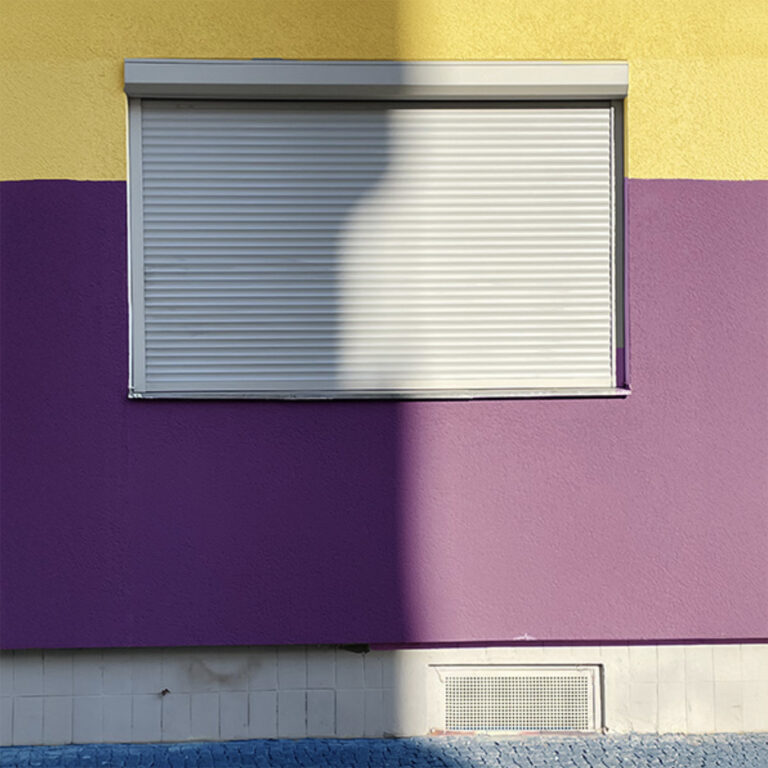 Window with a rolled shutter, Berlin-Kreuzberg